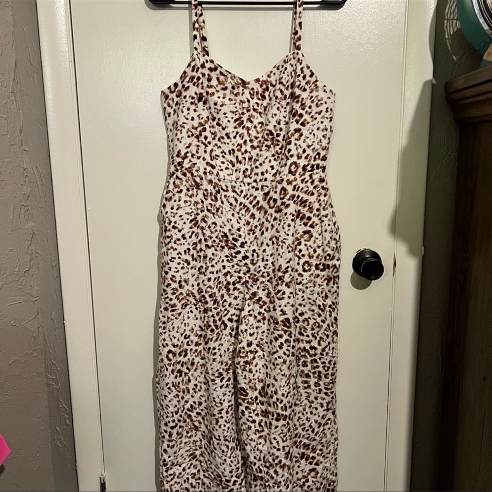 Medium cheetah print jumpsuit